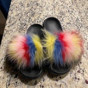 Pretty furry slides